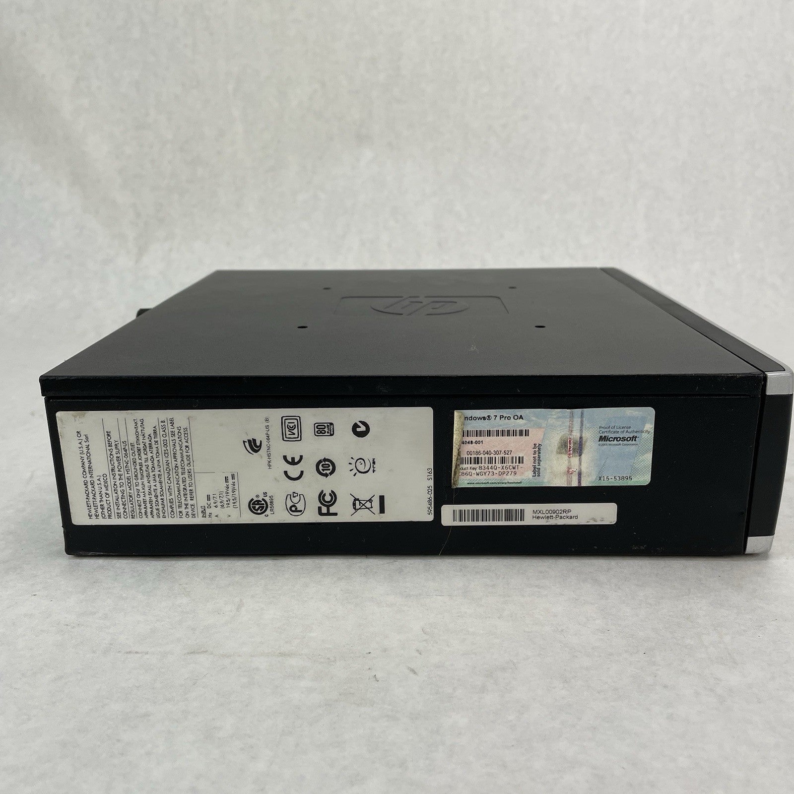 HP Compaq 8000 Elite Micro Core 2 Duo E8400 3.00 GHz 4 GB RAM No HDD/OS8