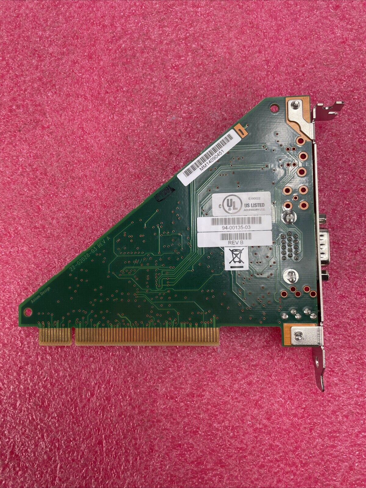 Osprey Video 22-02028-03 Rev A PCI Video Capture Card