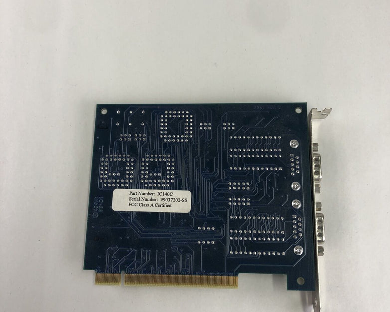 Black Box IC140C-R2 Used Circuit Board Dual Port Serial RS232 Card