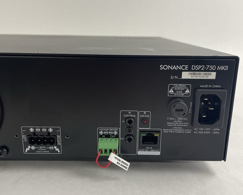 Sonance DSP2-750 Channel Power AMP Amplifier Tested For Parts