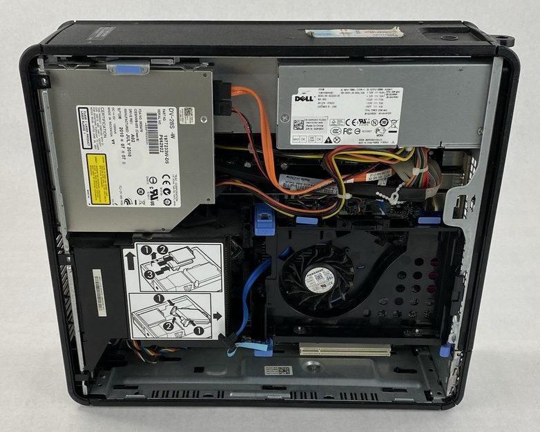 Dell OptiPlex 780 SFF Intel Core 2 Duo E7500 2.93GHz 2GB RAM No HDD No OS