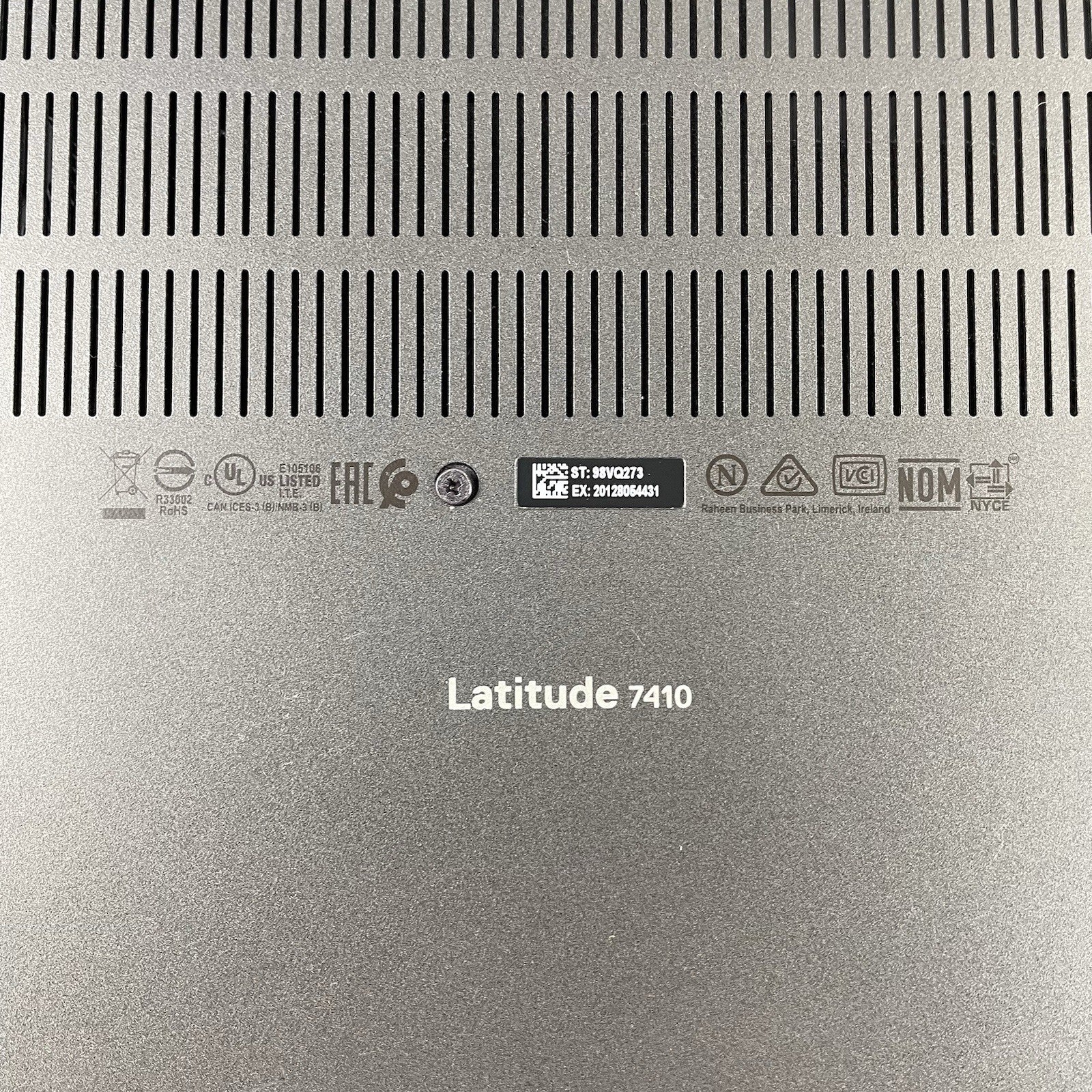 Dell Latitude 7410 14" i7-10610U 1.80 GHz 16 GB RAM No SSD/OS/AC/Batt- Scratches15