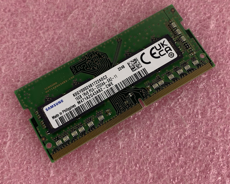 Samsung M471A2G43AB2-CWE  16 GB DDR4 SO-DIMM PC4-3200 260-Pin Laptop Memory Ram