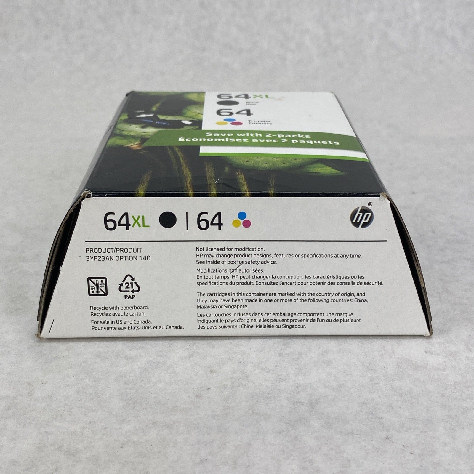 Genuine HP 64XL Black And 64 Tricolor Ink Cartridge - Sealed5