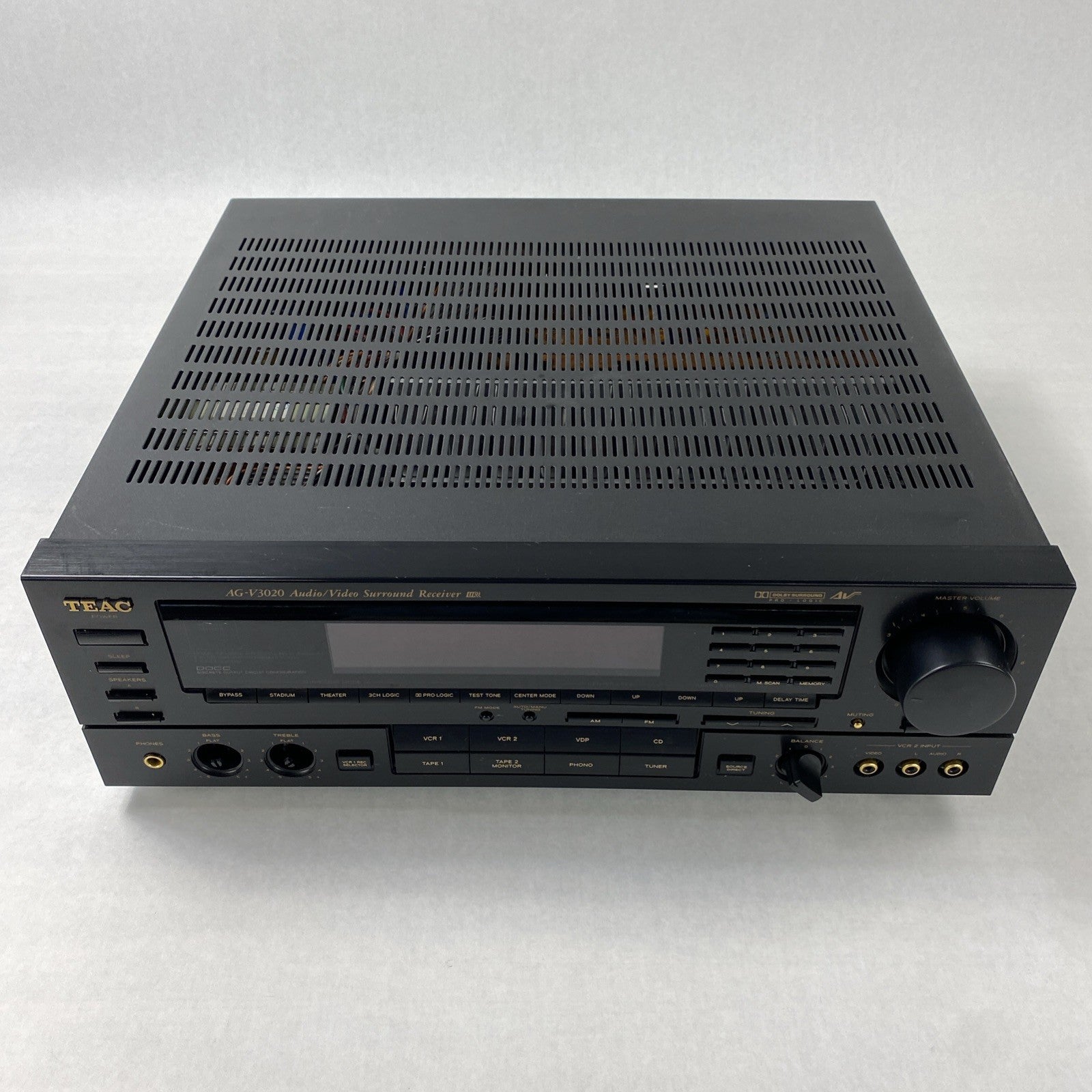 TEAC AG-V3020 Stereo Receiver No Remote