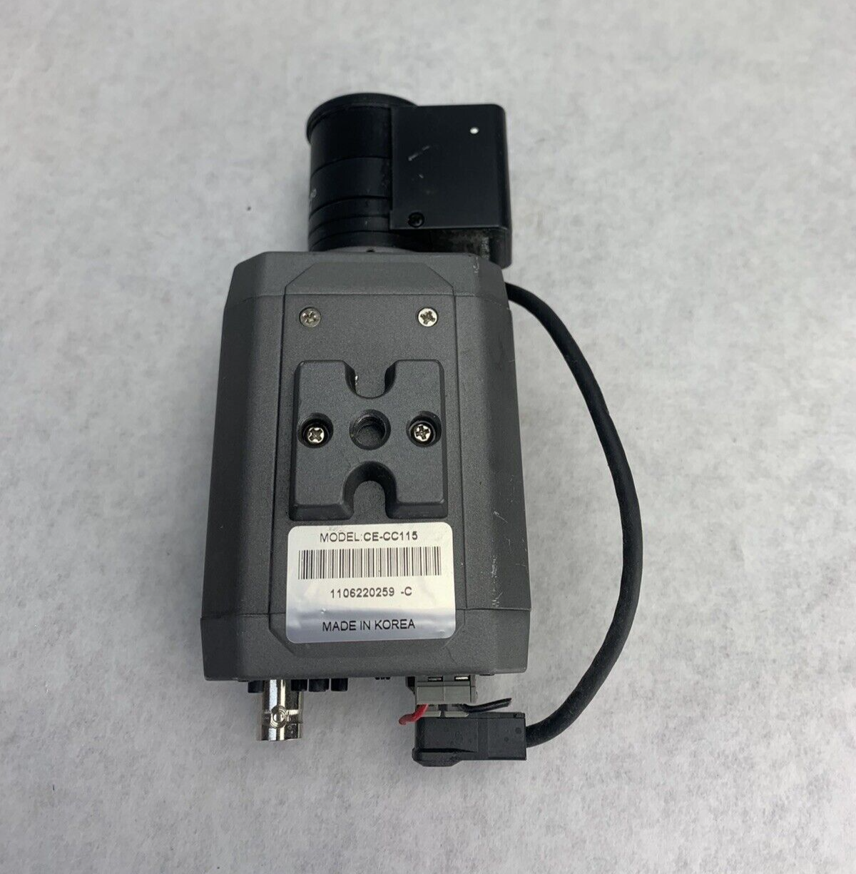 Clinton Electronics CE-CC115 Surveillance Camera For Parts or Repair