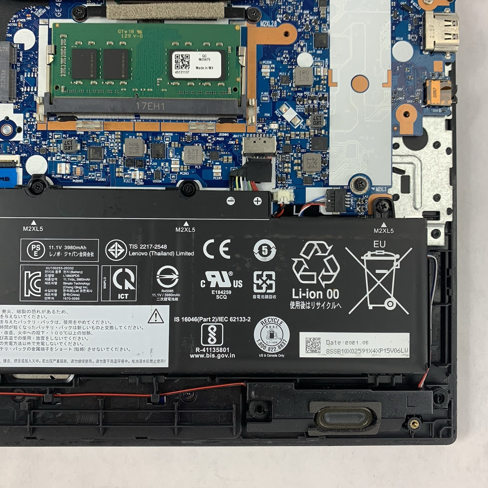 Lenovo ThinkPad E15 Gen 2 15.6" i5-1135G7 2.40 GHz 16 GB RAM No OS/SSD/AC15