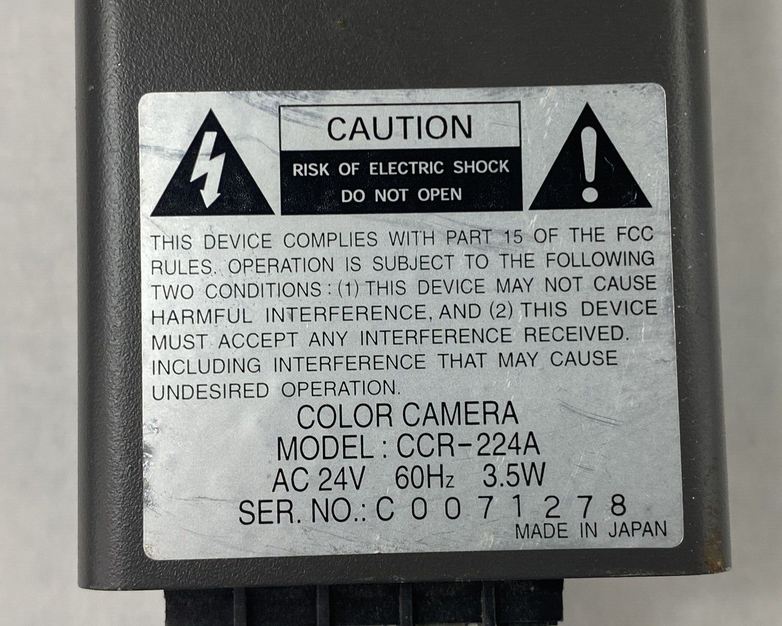 Diebold Preferred CCR-224A Color Camera w/ 3.5-8mm 1/3" Lens For Parts or Repair