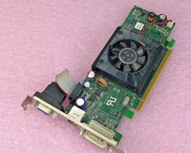 Asus ATI 0WX085 ad-rv610le Radeon HD2400 Pro 128MB VGA DVI GPU (Lot of 2)