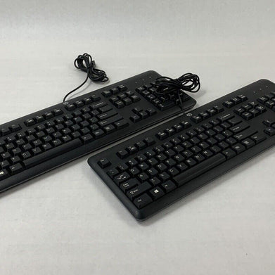 HP KU-1156 USB Wired Keyboard (Lot of 2)
