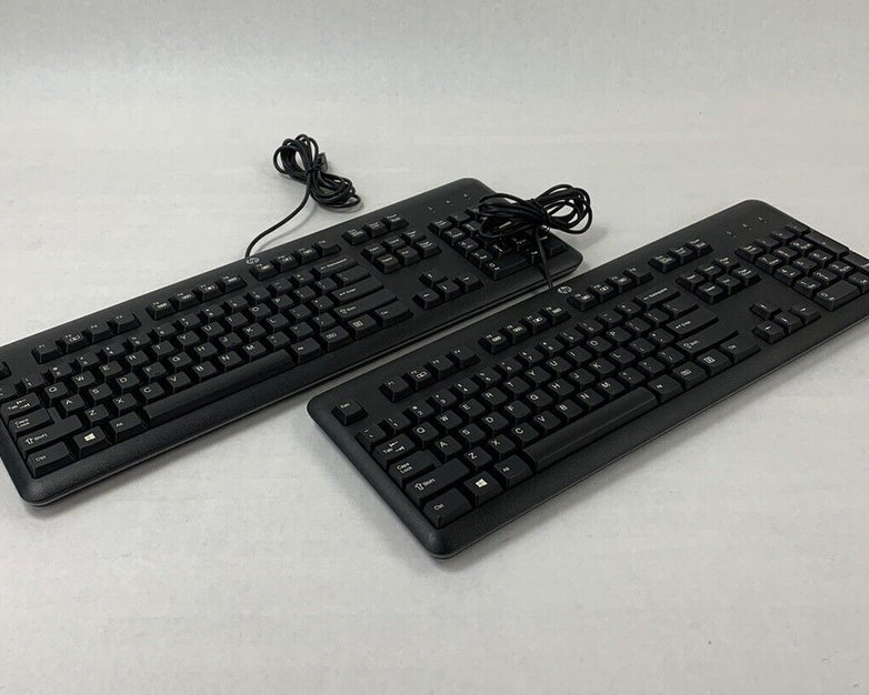 HP KU-1156 USB Wired Keyboard (Lot of 2)