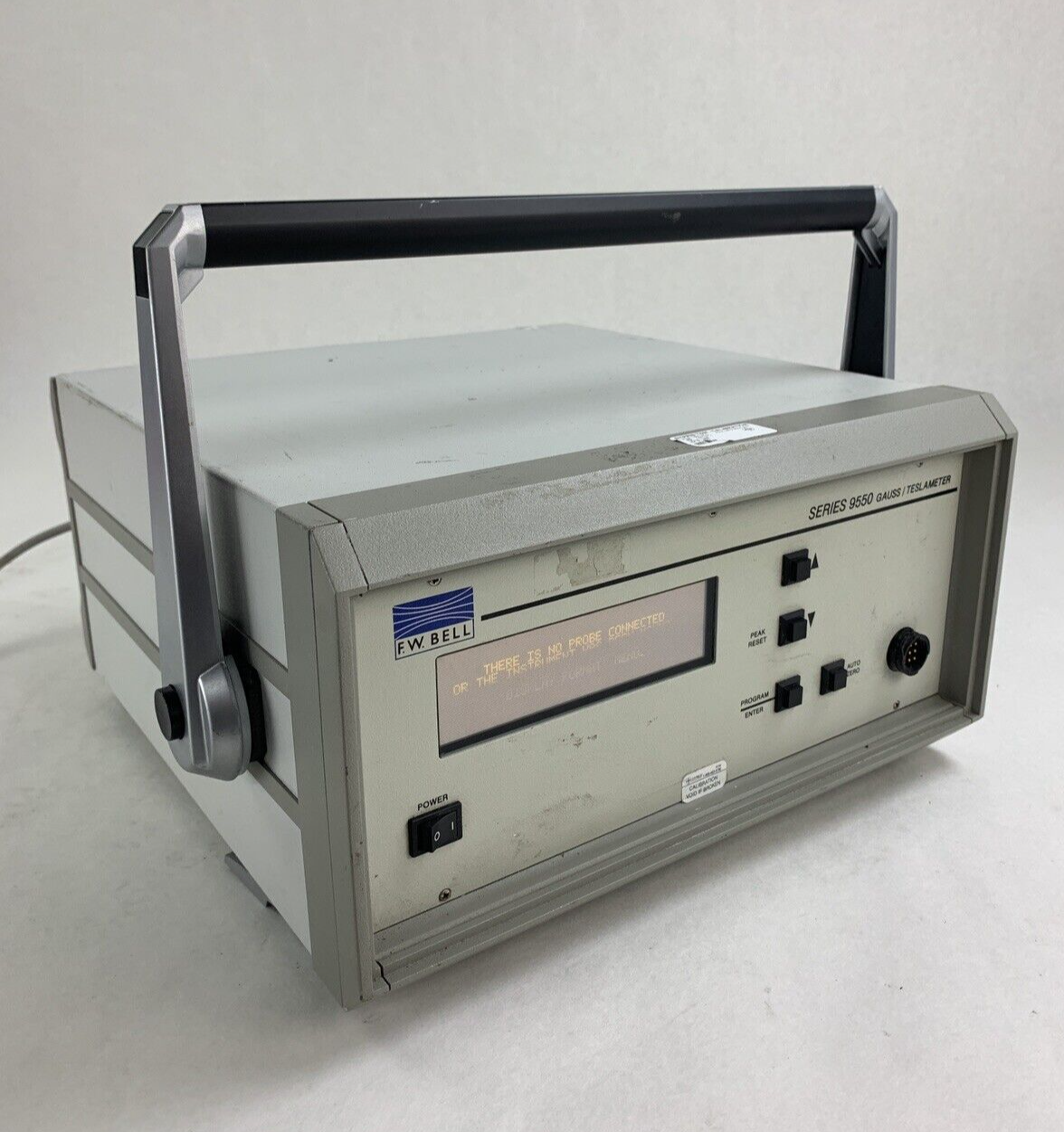 F.W. Bell GS-10034 Series 9550 Gauss Teslameter  Power Tested