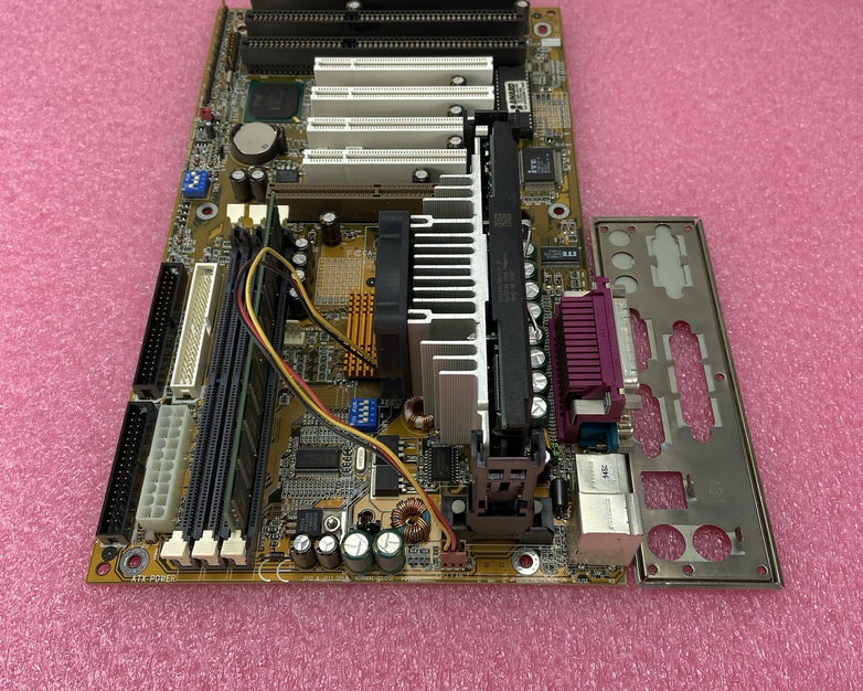 Gigabyte GA-6BXC Motherboard Intel Pentium III 500MHz 128MB RAM w/Shield