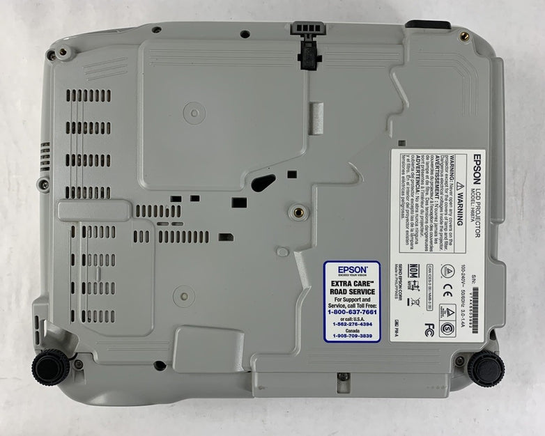 Epson PowerLite 98H H687A LCD Lamp Projector 4768 Lamp Hours - No Remote