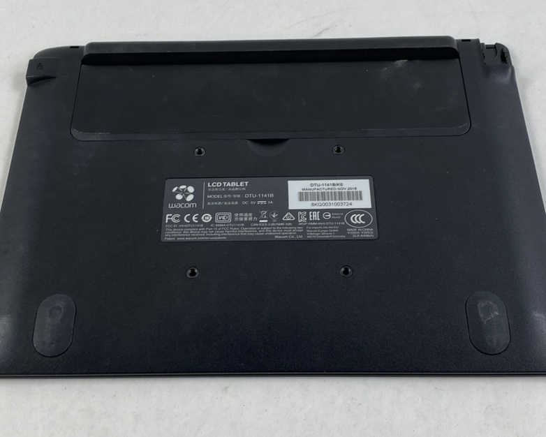 Wacom DTU-1141B 10.1" Full HD Interactive Pen Display No USB No Pen Power Tested