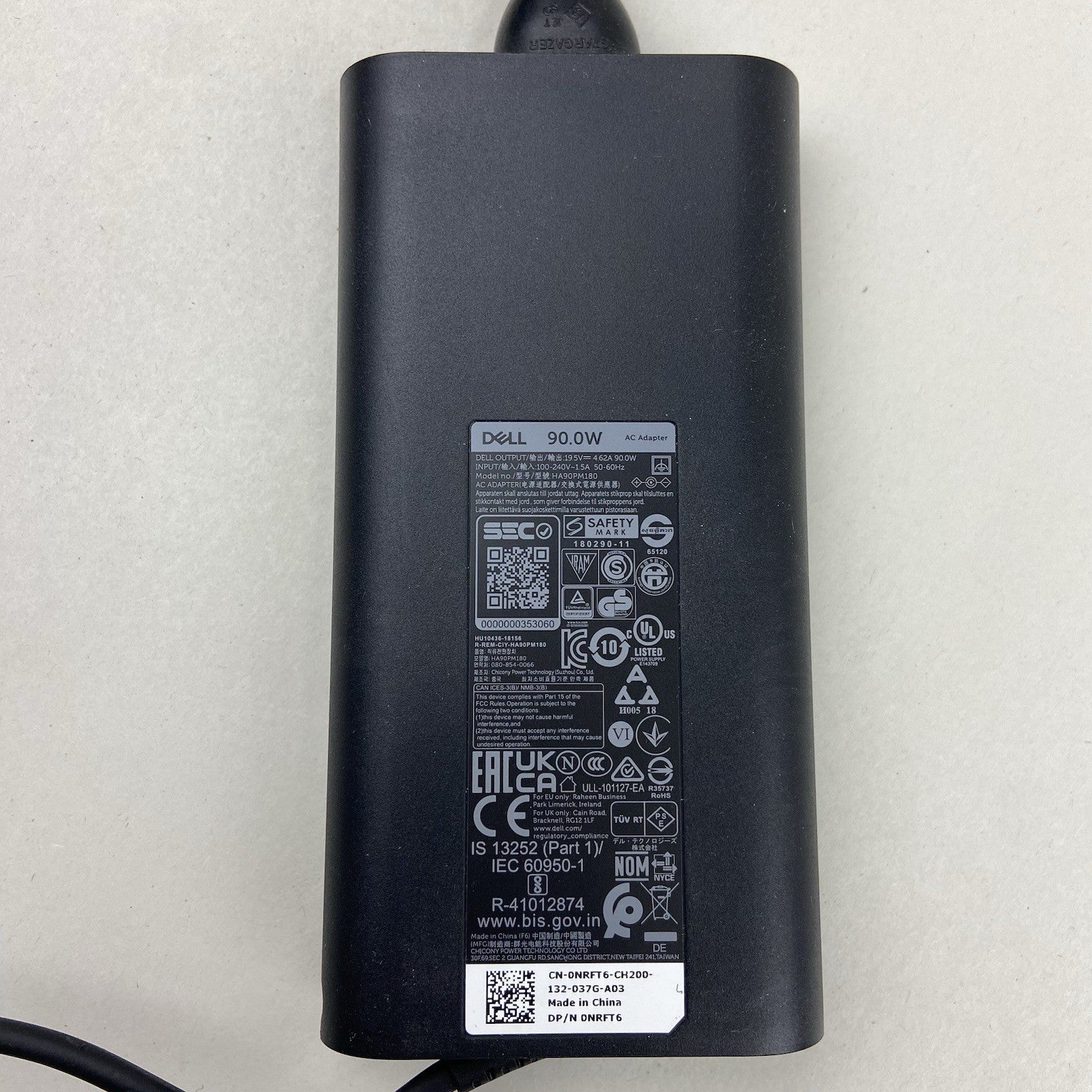Dell 90W 7.4mm AC Power Adapter (LA90PM130, HA90PM180, DA90PM130) - Lot of 123