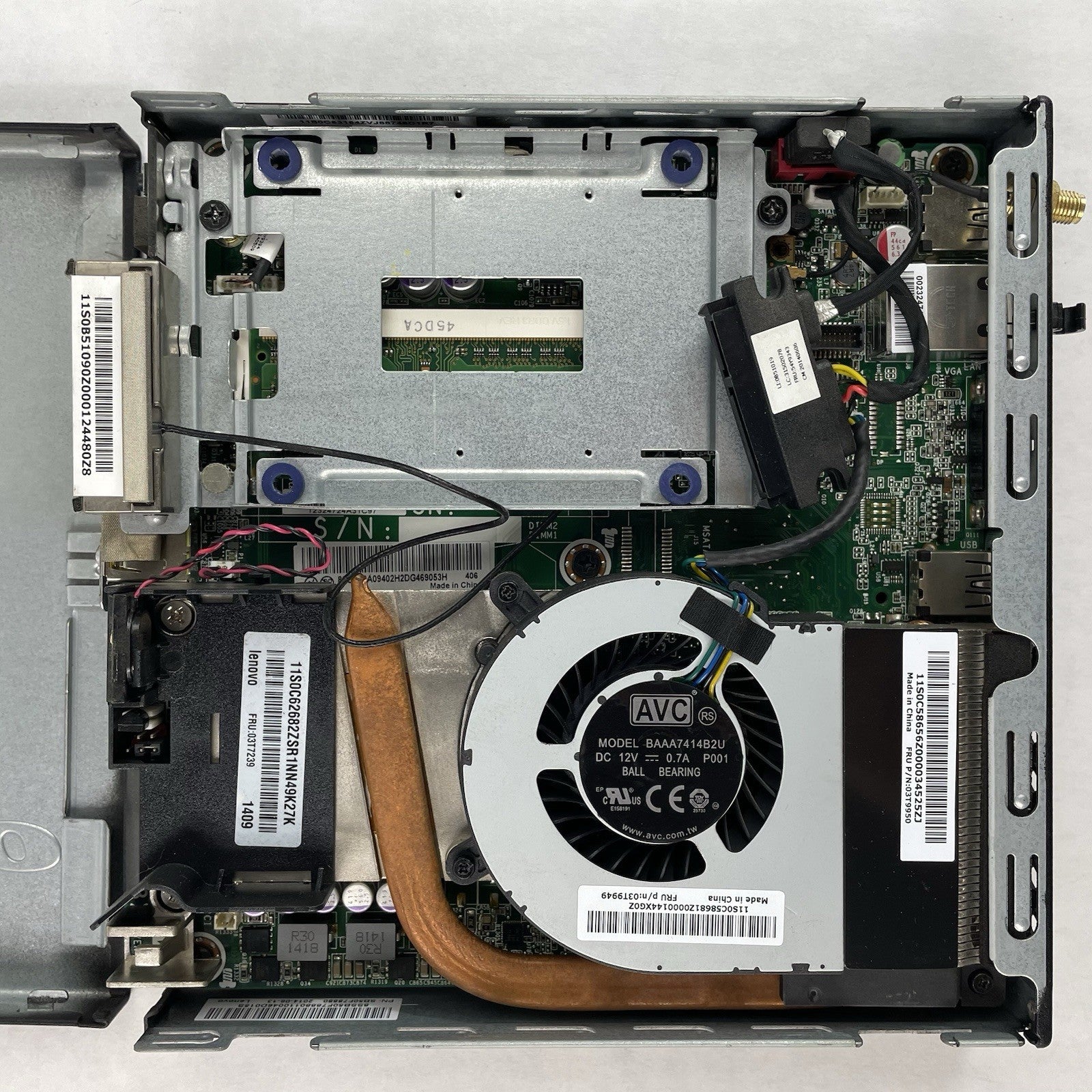 Lenovo ThinkCentre M73 Micro i5-4570S 2.90 GHz 4 GB RAM No SSD/OS/AC - READ15