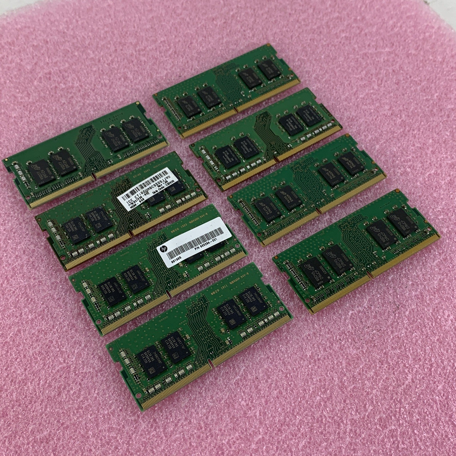SK Hynix Micron Samsung Kingston 8 GB 1Rx8 PC4-2666V Memory Ram Mixed Lot of 8x