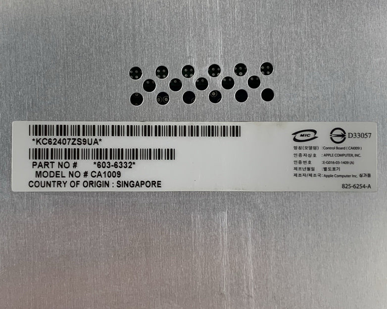 Apple Xserve Raid A1009 Network Enclosure w/ 3x Caddy 2x 603-6332 1x PSU No HDDs