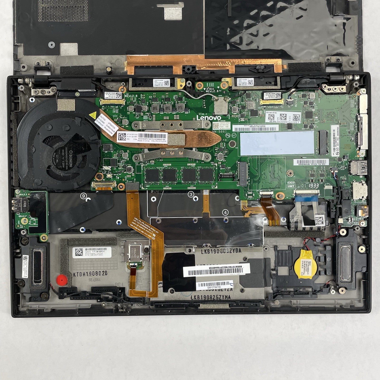 Lenovo ThinkPad X1 Carbon 7Gen i7-8565U 1.8GHz 16GB RAM No SSD/OS/AC/Batt - READ15