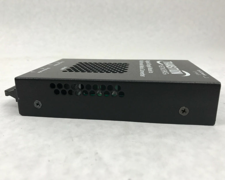 Transition Networks Stand-Alone Media Converter SFMFF w/ Power Supply 1315-220