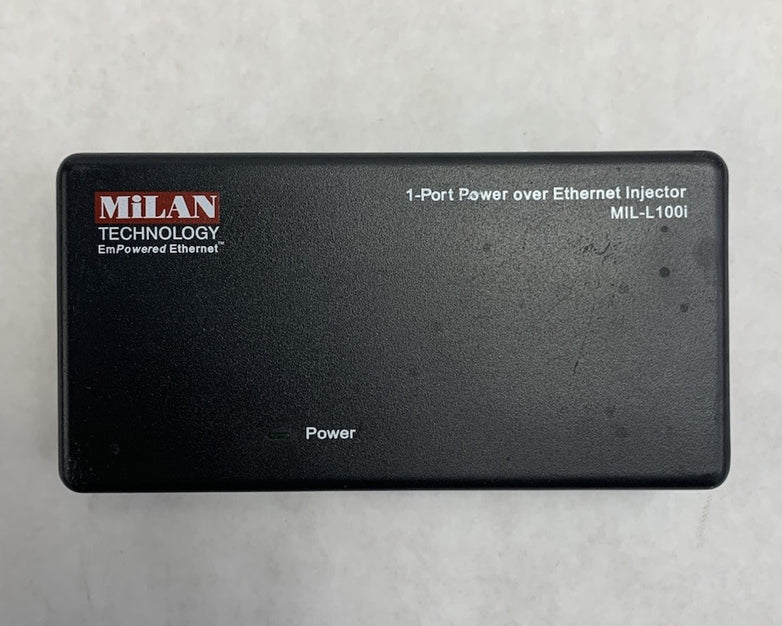 Milan Technology MIL-L100i 1-Port Power over Ethernet Injector
