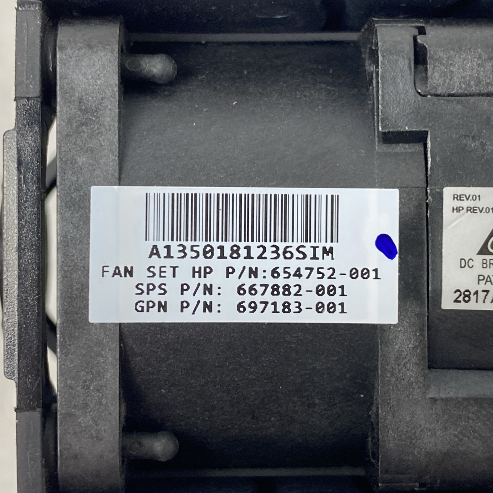 HP Server Cooling Fan GFM0412SS 654752-001 (Lot of 8)