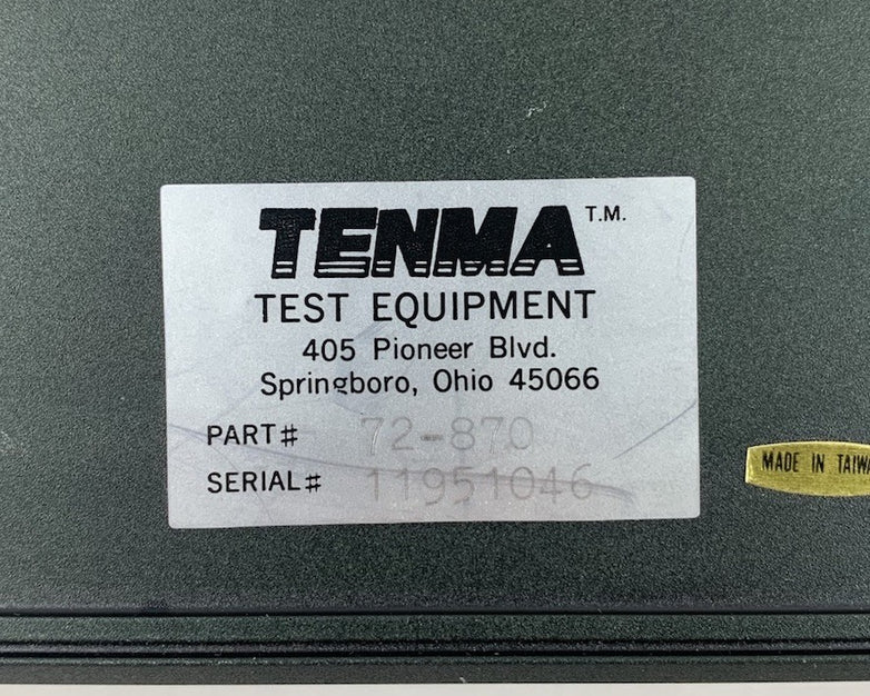 Tenma 72-870NTSC Pattern Generator