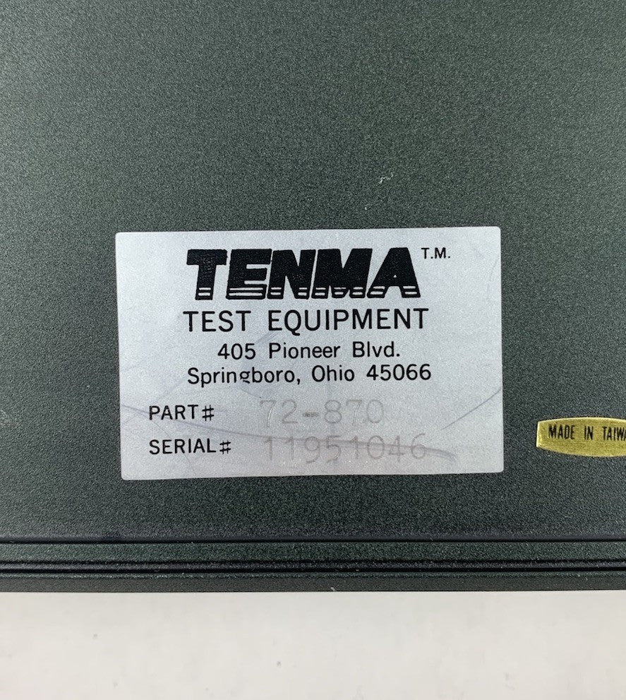 Tenma 72-870NTSC Pattern Generator7