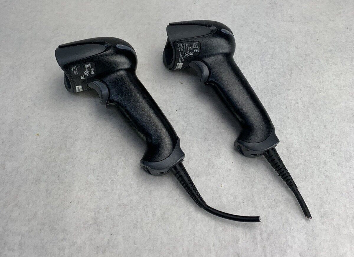 Parts or Repair Lot of 2 Honeywell Xenon 1900 Handheld Barcode Scanner