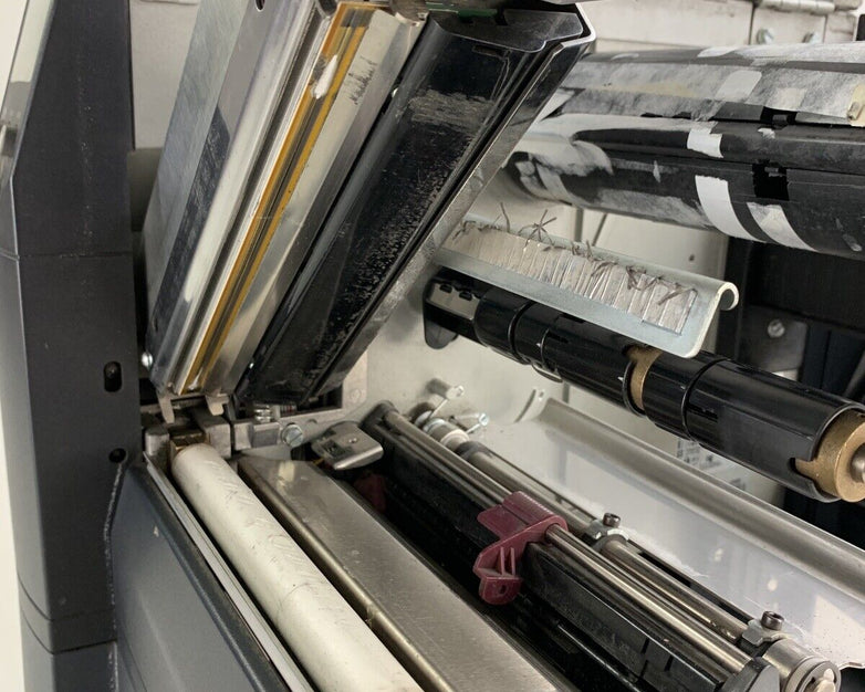 Zebra ZM600 200 DPi Label Printer Thermal Parallel USB Tested Prints For Parts