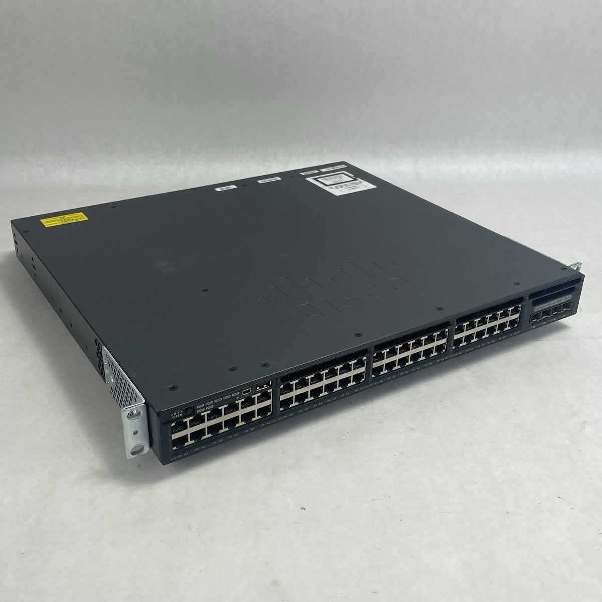 Cisco WS-C3650-48PS-S V02 Tested & Reset 2X PSU0