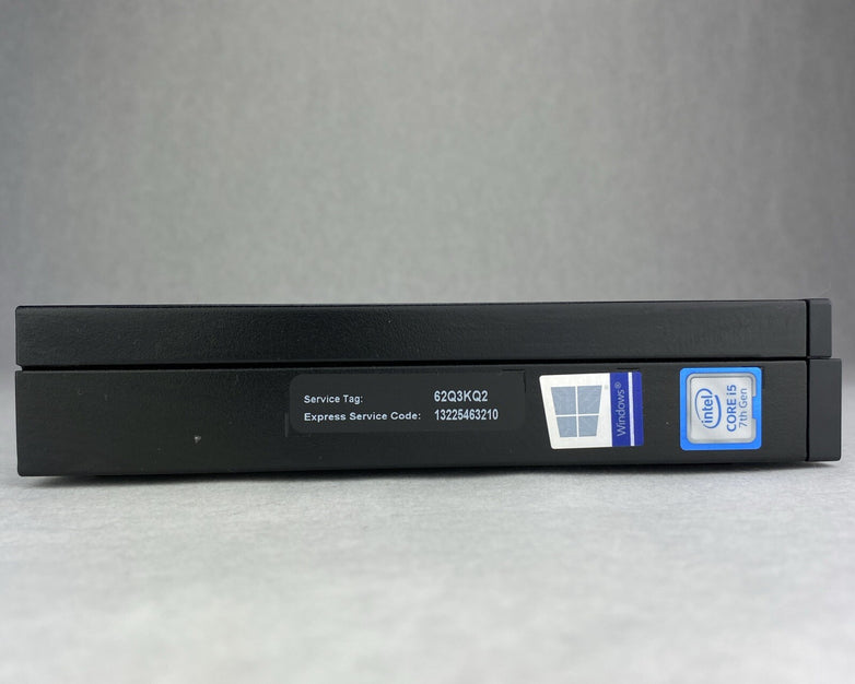 Dell Optiplex 7050 Micro Intel Quad Core i5-7500T 2.70GHz 1x8GB RAM No AC HDD OS