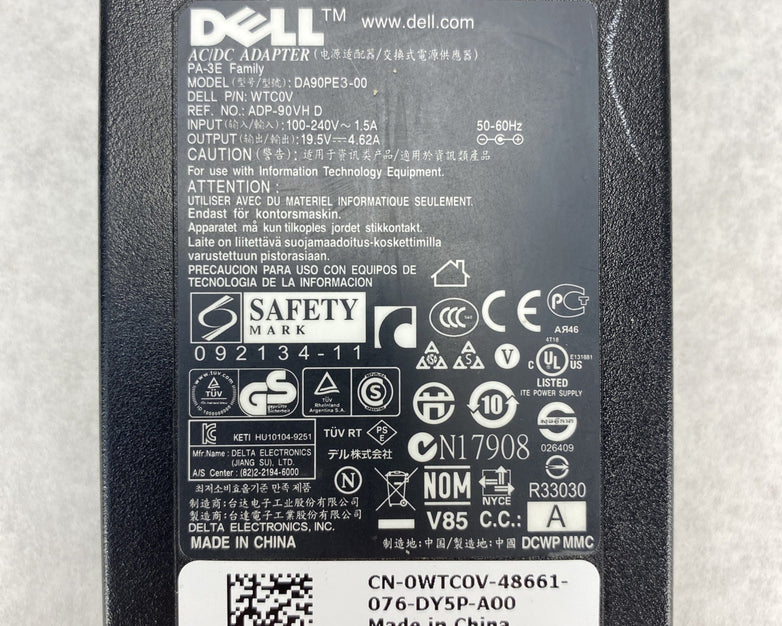 Dell PA-3E DA90PE3-00 AC Adapter 90W 7.4mm - Lot of 12