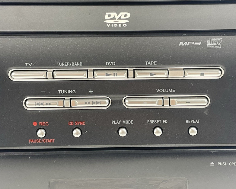 Sony CMT-DV2D DVD/CD/Cassette Deck Receiver  No Remote For Parts