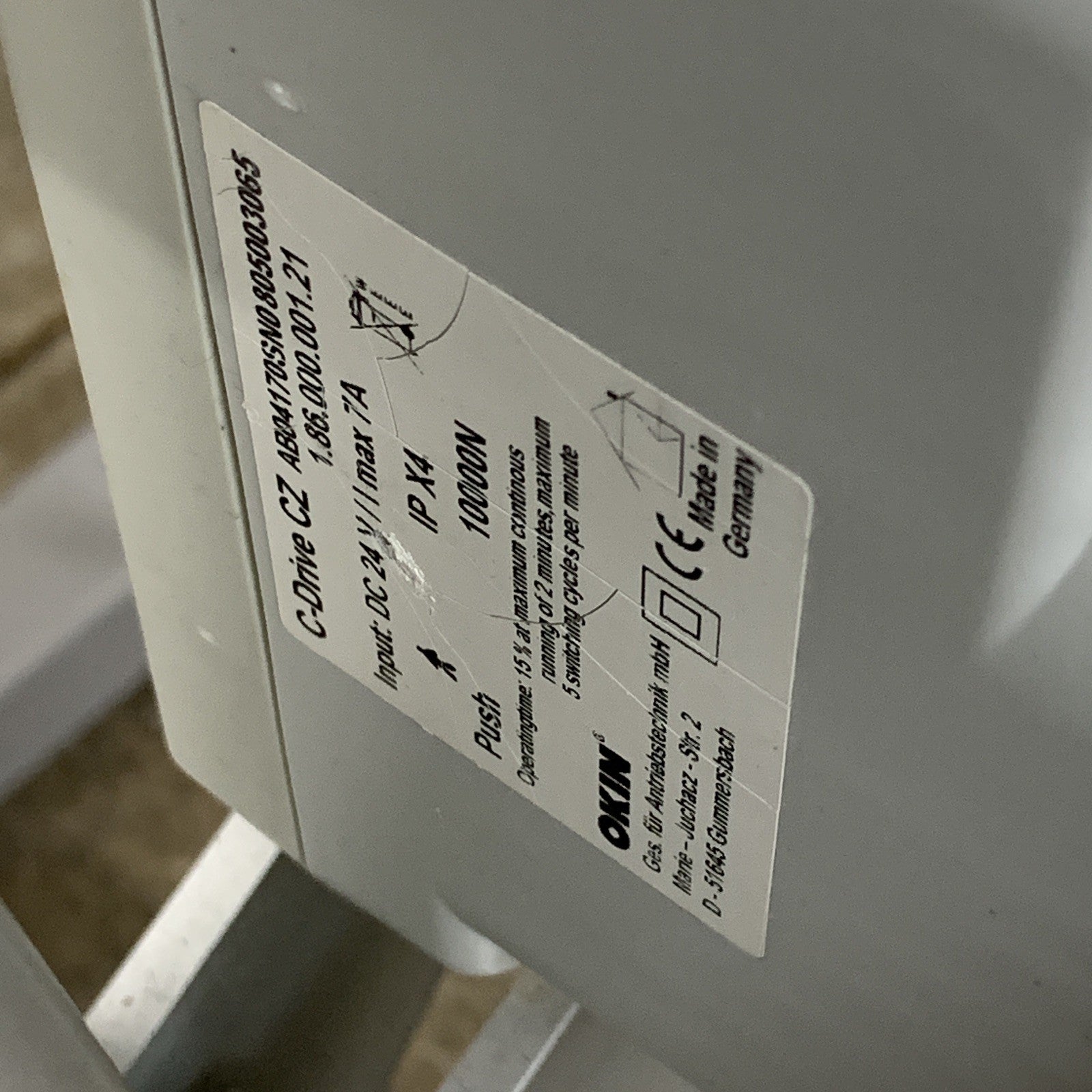 Vancare Inc Van-GO Lift Patient Positioner Powers On w/ Battery