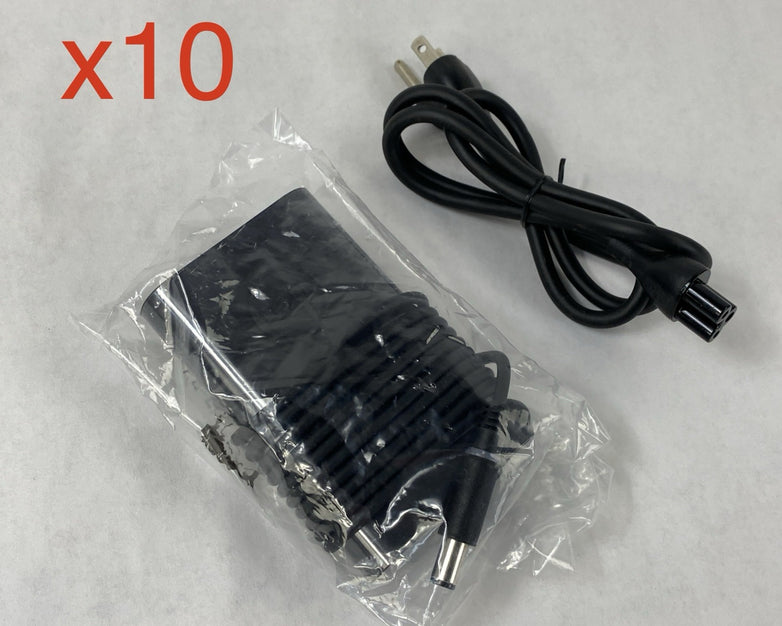 Dell HA65NM130 LA65NM130 65W 7.4mm Big Barrel Laptop AC Adapter - Lot of 10
