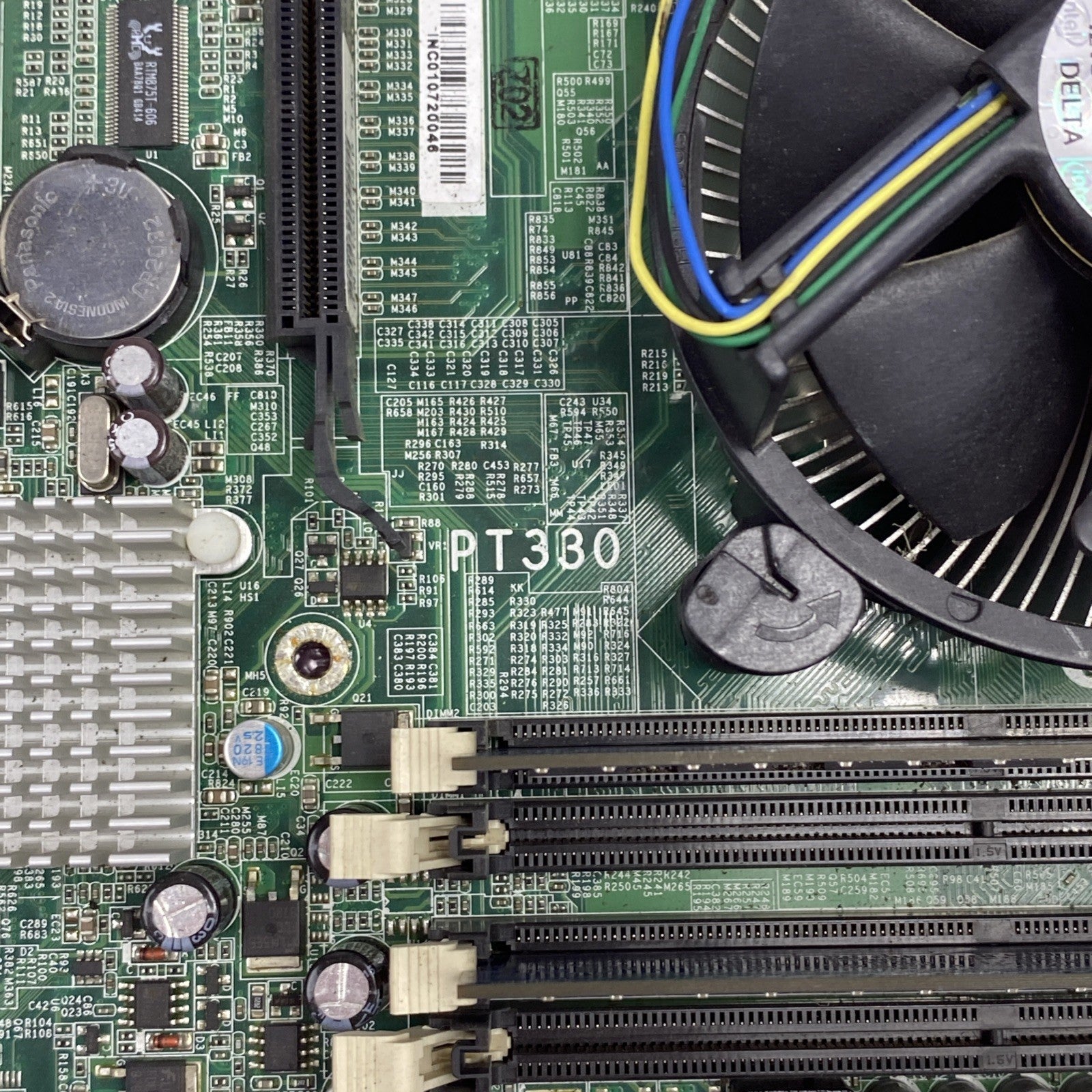 DFI PT330 Motherboard Intel Core i5-650 3.2GHz 4GB RAM w/ Shield