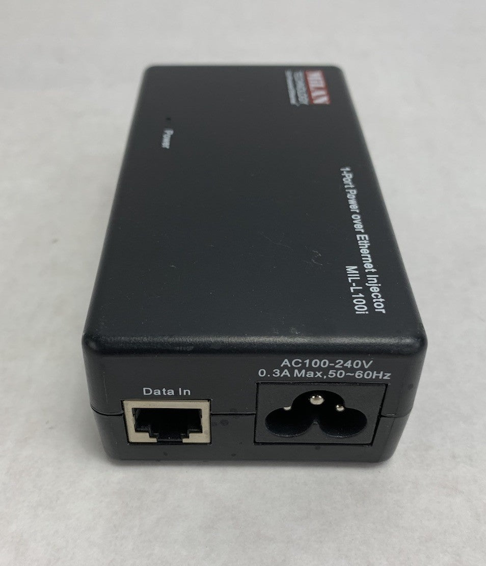 Milan Technology MIL-L100i 1-Port Power over Ethernet Injector2