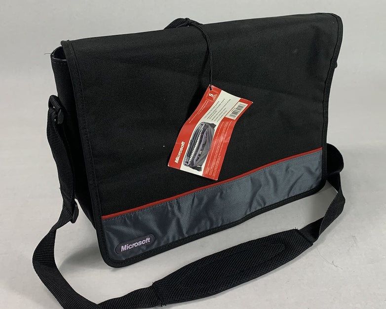 Microsoft Vintage Laptop Messenger Bag 16" x 12"