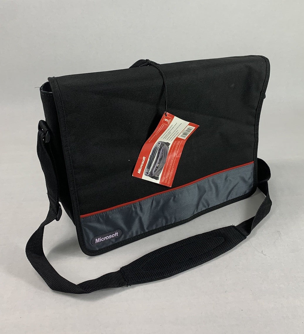 Microsoft Vintage Laptop Messenger Bag 16" x 12"