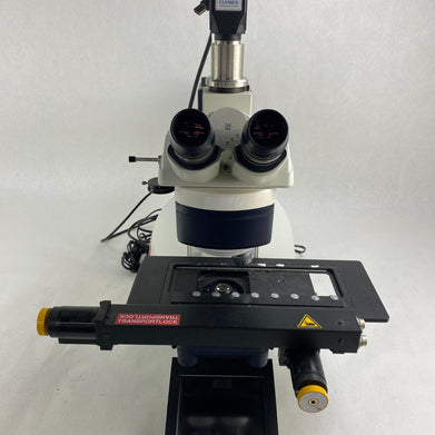 Leica DM6000M Microscope w/ Objectives Power Supplies Clemex Camera