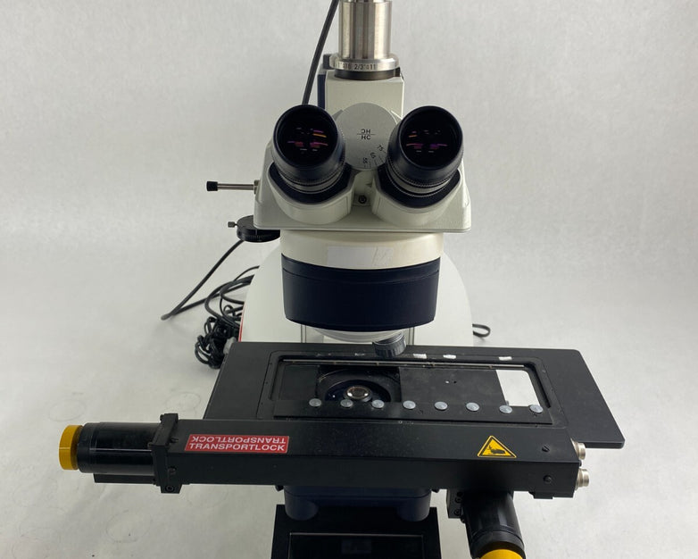Leica DM6000M Microscope w/ Objectives Power Supplies Clemex Camera