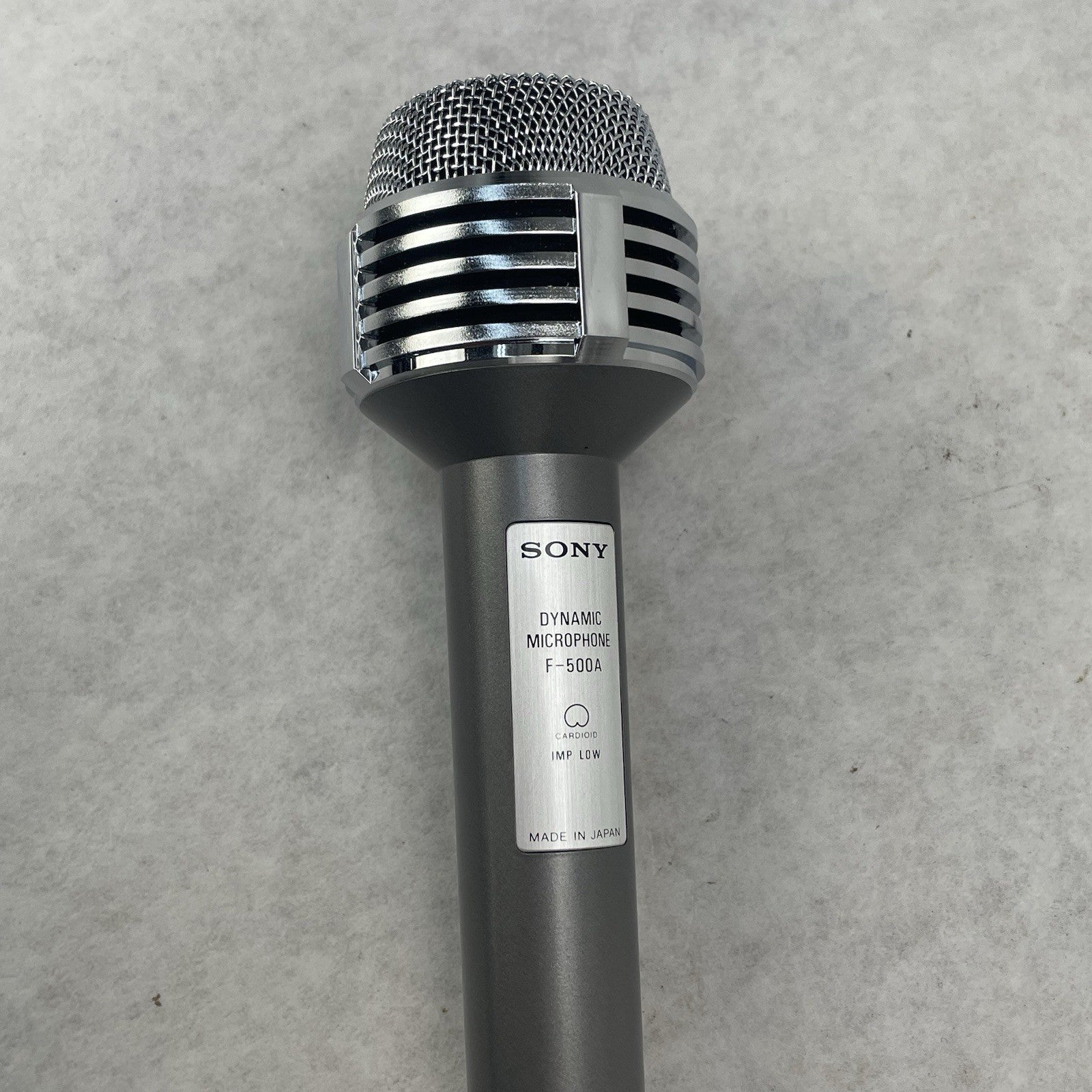 Sony Model F-500/ 500A/ 500S Dynamic Microphone Service Manual4