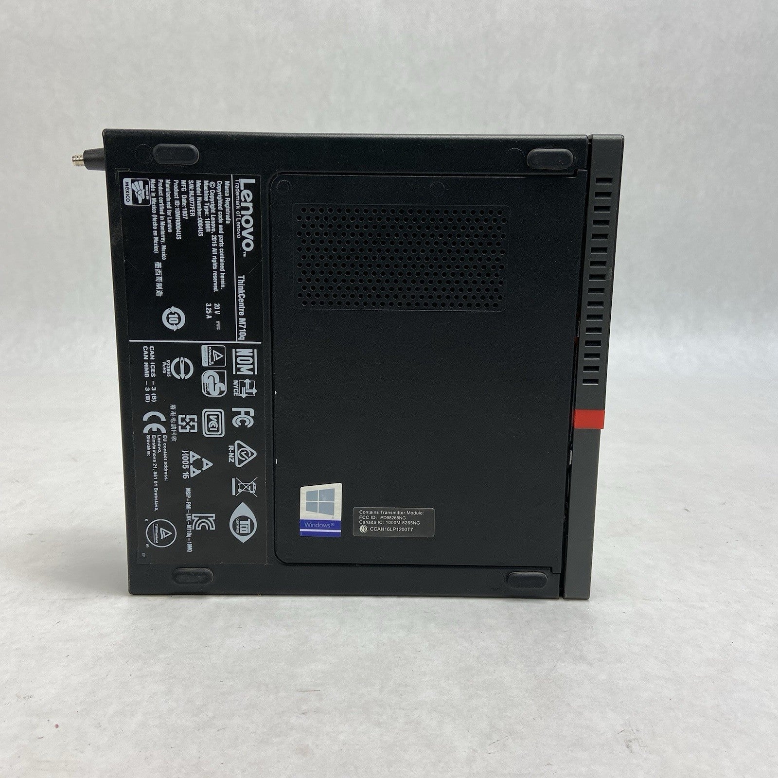 Lenovo ThinkCentre M710q MFF Intel Core i5-7500T 2.7GHz 8GB RAM No AC/HDD/OS4