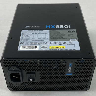 Corsair HX850i 850W Power Supply No Cables Untested