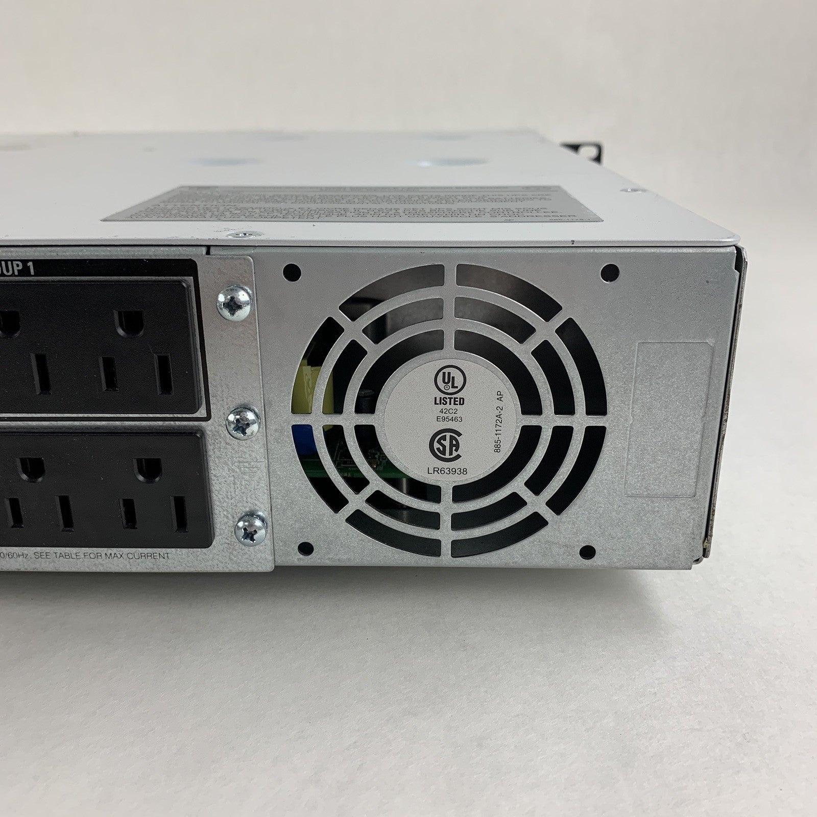 APC SMT1000RM2U Smart UPS Back Up Tested  No Batteries