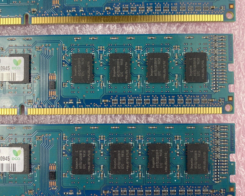 Lot( 4 ) 1GB Hynix HMT112U6BFR8C-G7 1Rx8 PC3-8500U DDR3 non-ECC Desktop RAM