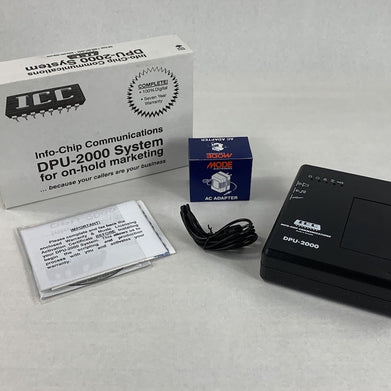Info-Chip Communications DPU-2000 On-Hold Marketing System