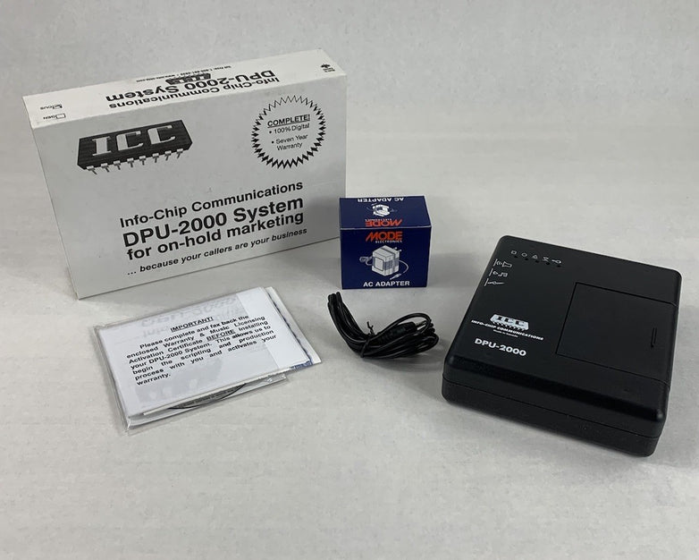 Info-Chip Communications DPU-2000 On-Hold Marketing System